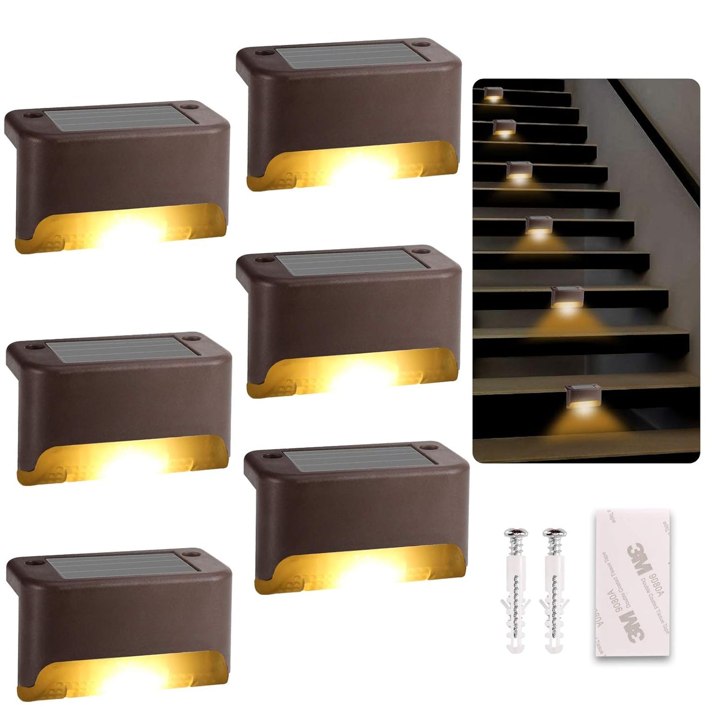 Solar Deck Light | Outdoor Stair Deck Light