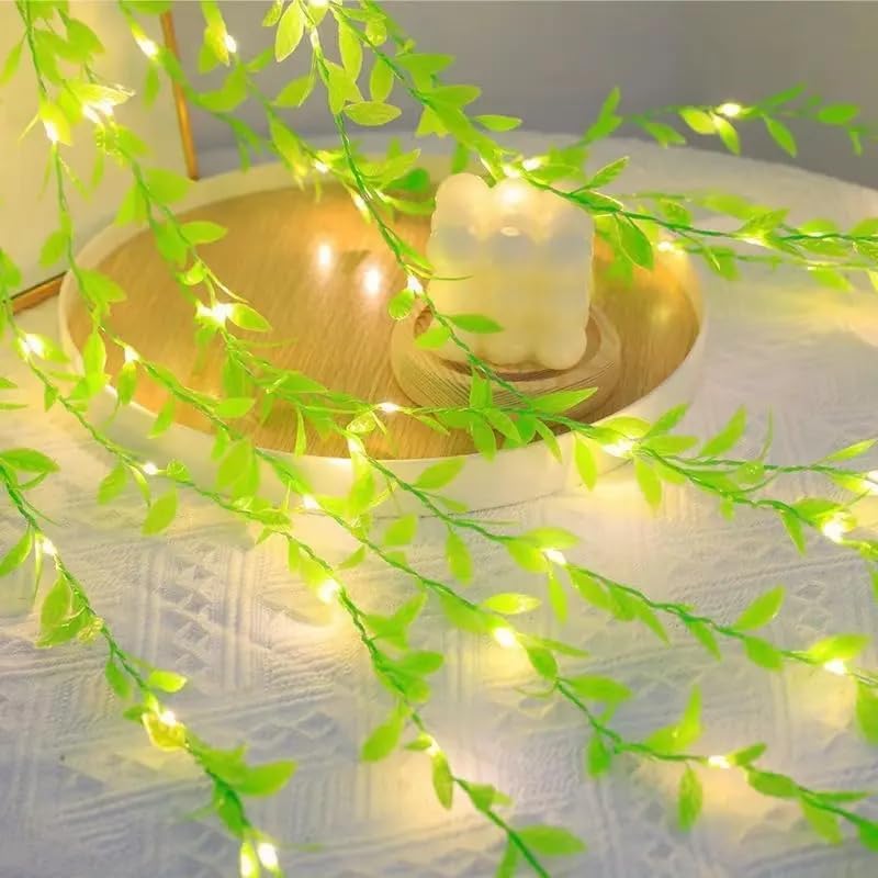 Leaf Curtain LED String Light