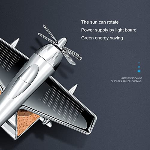 Aircraft Solar Powered Car Perfume Diffuser